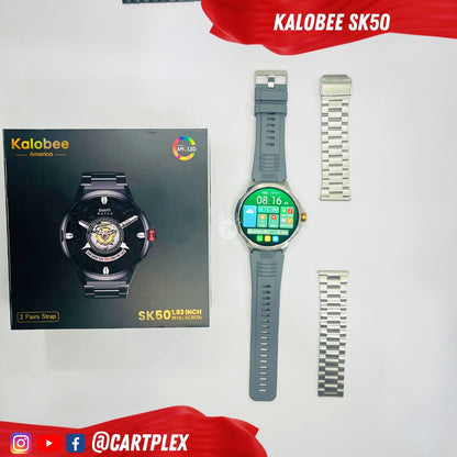 Kalobee SK50 Round Dial with Dual Straps