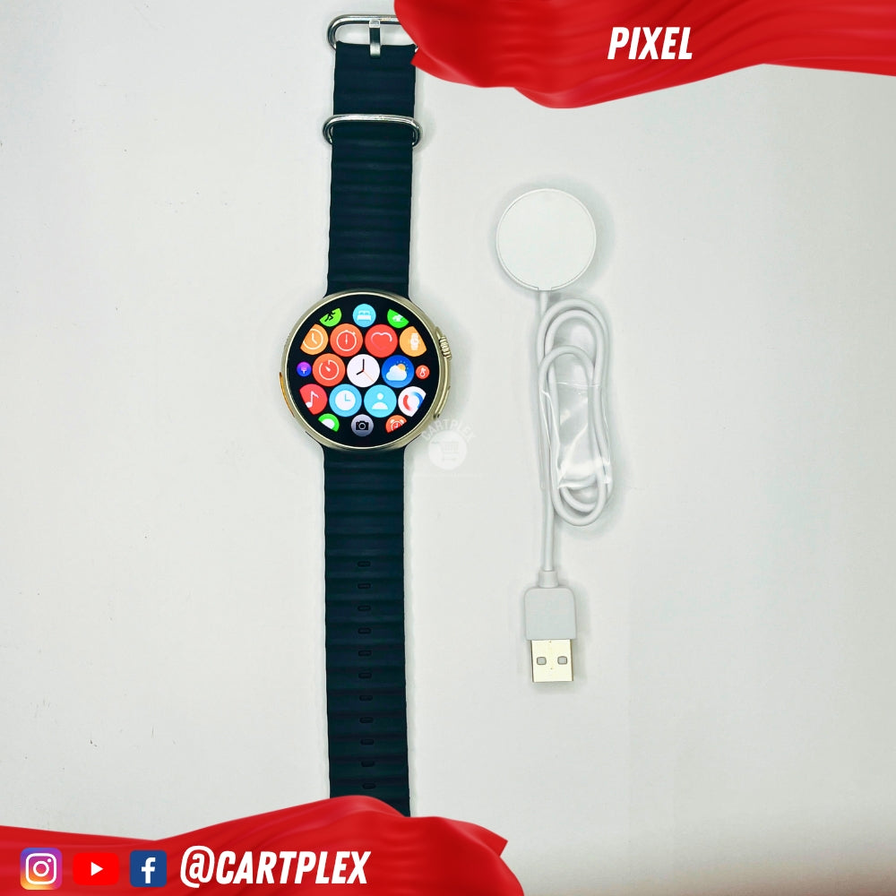 Pixel Round Dial Smartwatch