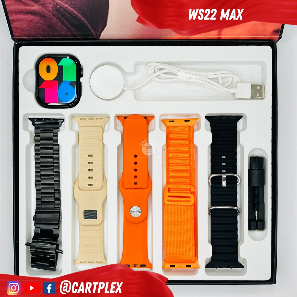 WS22 Max 5in1 Straps combo