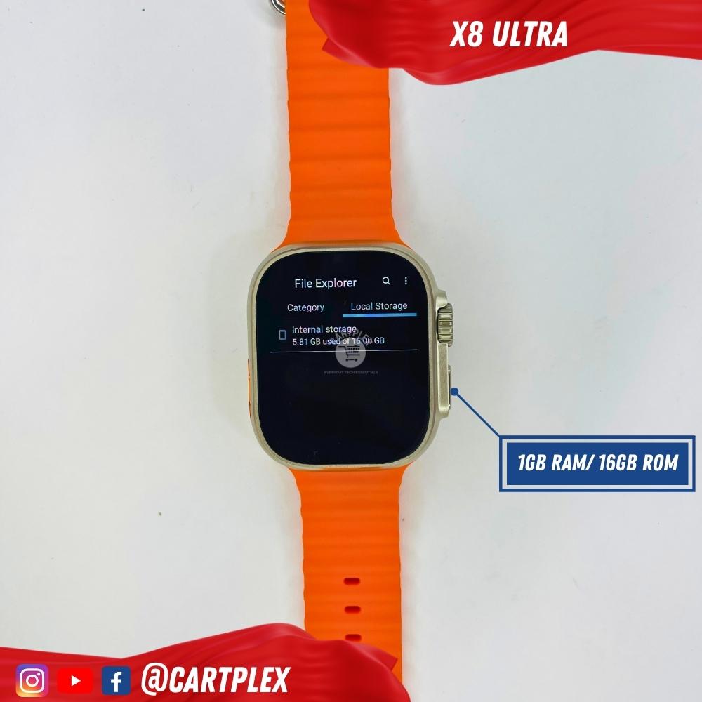 X8 ULTRA 4G Watch with Camera