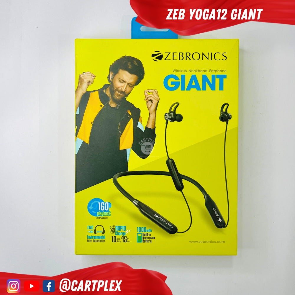 Zebronics Neckband Yoga12 GIANT